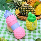 Pineapple Dotted Water Bottle (600ml)