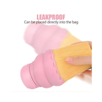 Ice cream shape folding water bottle (600ml)
