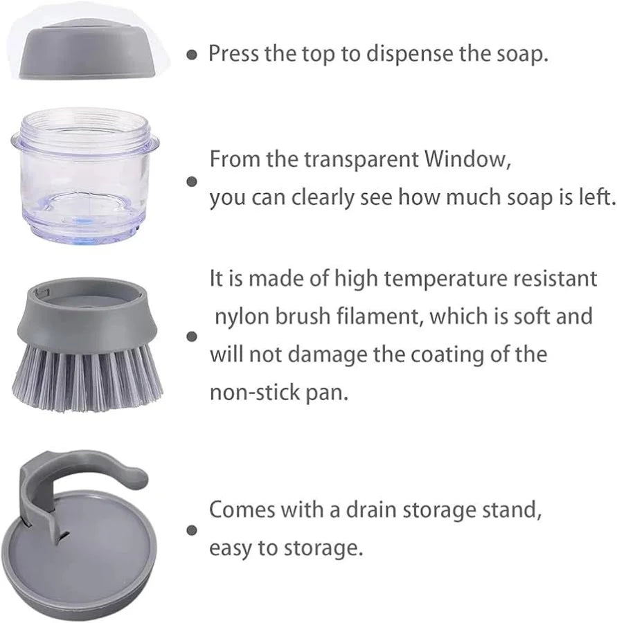 KITCHEN GEL BRUSH CLEANER